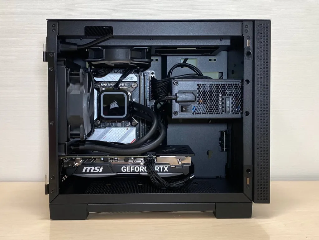 自作PCパーツ コルセア CPU水冷クーラー コルセア H60x RGB ELITEレビュー｜120mm簡易水冷CPUクーラー