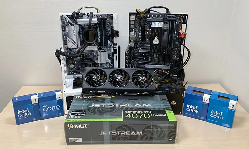 PCパーツ i7-14700K GAMING PC, i7-14700K 14th Gen, RTX 4070, 32GB RAM Level Up