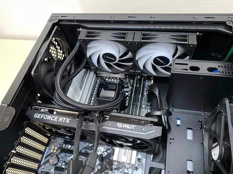 ガレリア XA7R-R47S Ryzen 7800X3DモデルのCPUファン調整手順