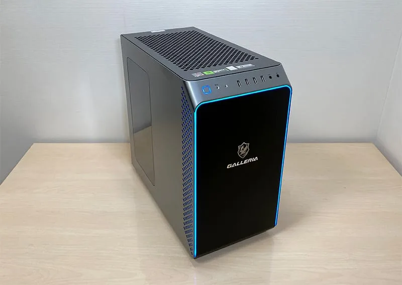 GALLERIA RM7R-R47S実機レビュー 7800X3D+RTX 4070 SUPERの小型