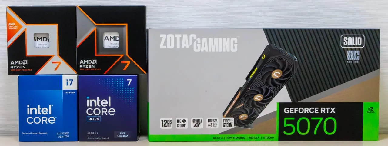 Ryzen 7 9700XとRTX 5070のゲーム性能をベンチマーク - ゲームPC